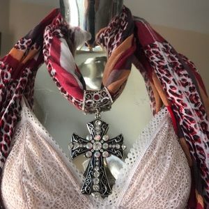 Bundle of 2 scarf jewelry